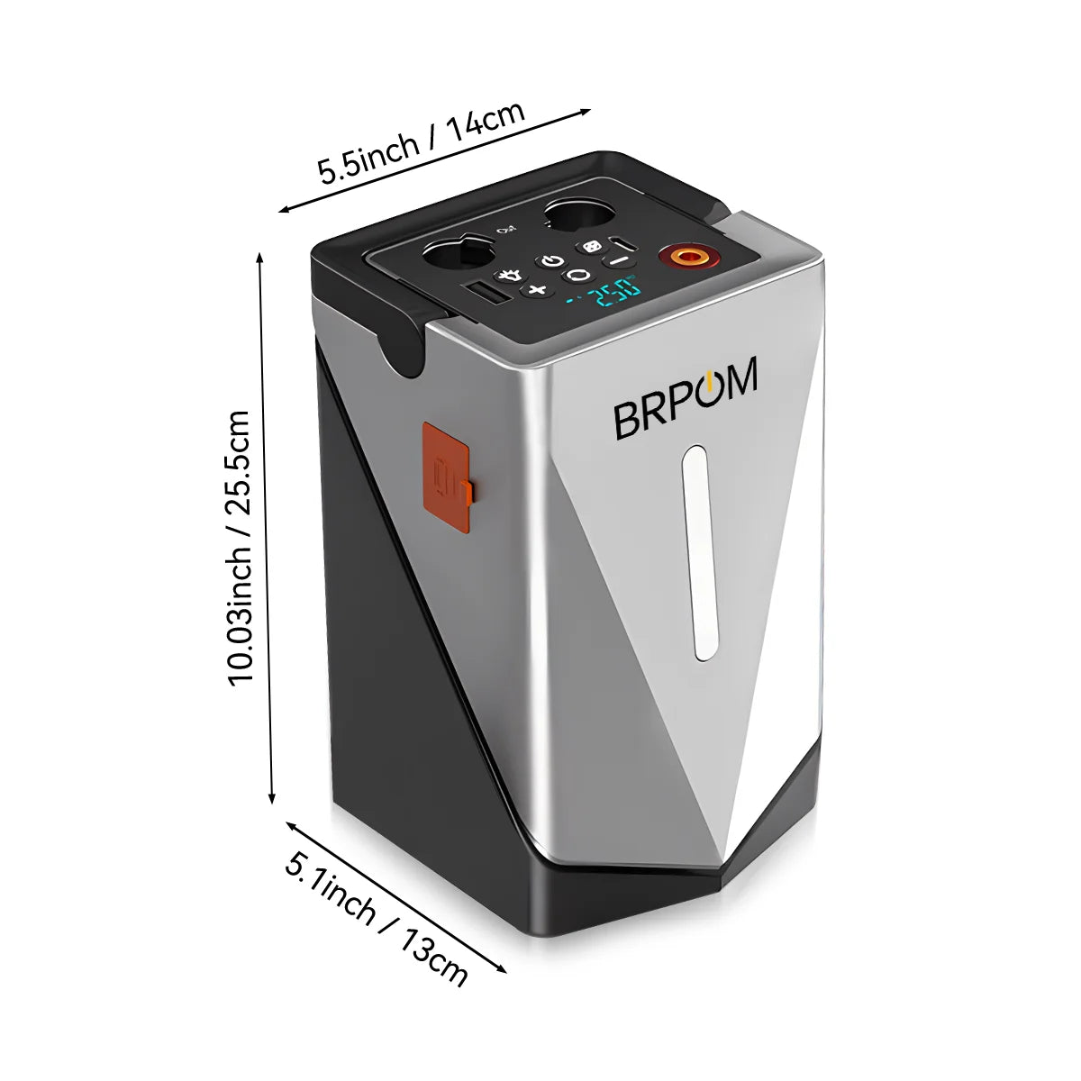 Car Jump Starter & Air Pump – Portable Battery Booster with LED Light